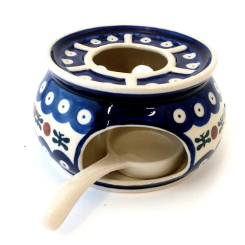 Podgrzewacz mały Ø11cm z łyżeczką II Gatunek dek. 11 Wiza