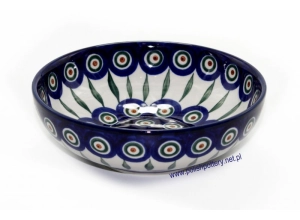 Miska do zupy 0,4L Ø17cm dek. 54X Pawie oko