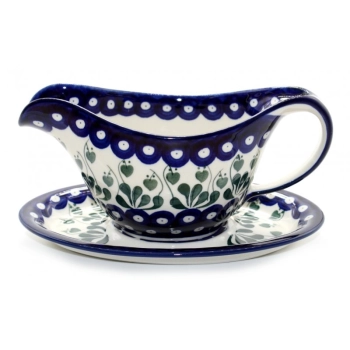 Sosjerka 0,6L z podstawką II Gatunek dek. 377PX