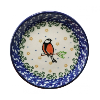 TALERZYK mini Ø10cm dek. Sikorka