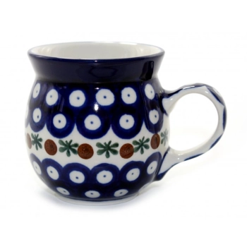 Kubek czeski beczułka 0,22L II Gatunek dek. 70X Tradycyjna ważka