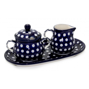 Cukiernica 0,2L+ mlecznik + tacka II Gatunek dek. 70AX Kropka