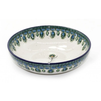 Miska 1,2L Ø22cm dek. 2218X Pawie Pióro