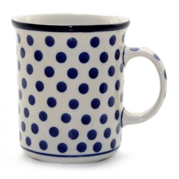 Kubek klasyczny 0,3L II Gatunek dek. 61X Grochy