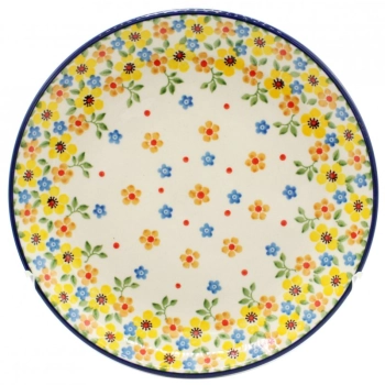 Talerz śniadaniowy Ø20cm II Gatunek dek. 2225X Żółte kwiaty