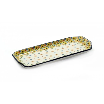 Tacka z uchwytami dek. 2225X Żółte Kwiaty